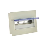 Caixa de disjuntores de múltiplos circuitos