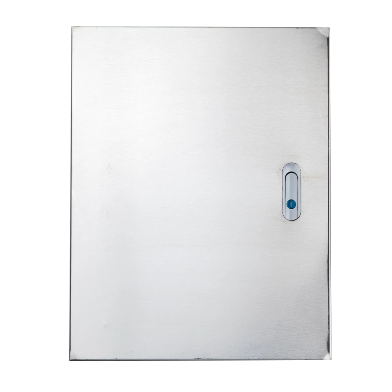 Caixa de aço inoxidável para sistemas de controle
