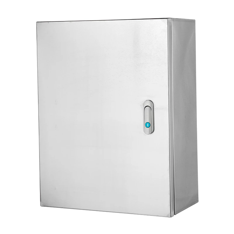 Caixa de aço inoxidável para sistemas de controle