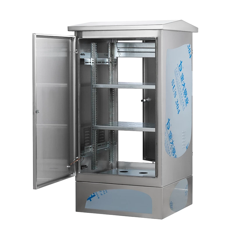 Gabinete ventilado em aço inoxidável para fluxo de ar