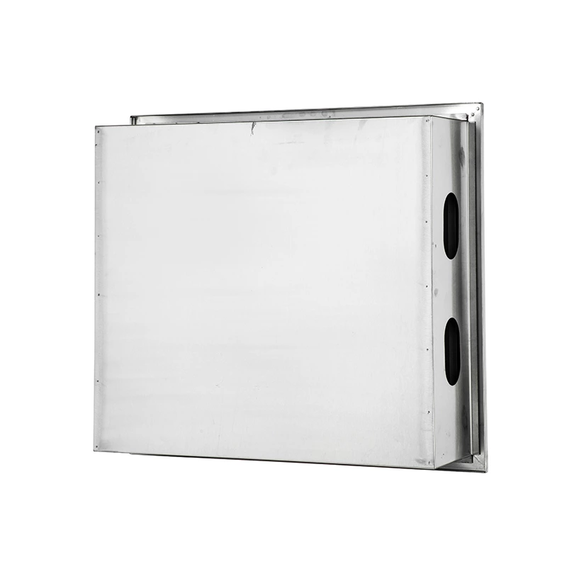 Caixa de medidor de água em aço inoxidável para montagem na parede