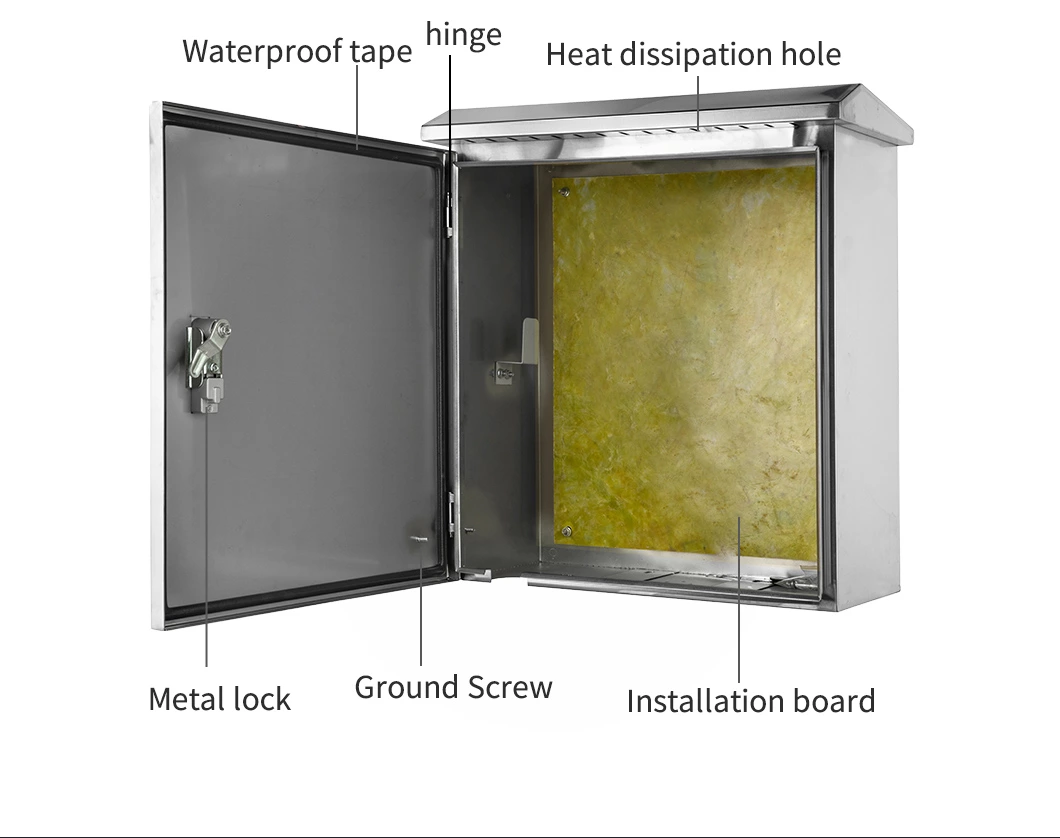 Gabinete personalizado em aço inoxidável para carregador de veículos elétricos
