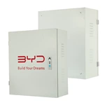 Caixa para carregador de veículos elétricos com iluminação LED