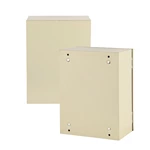 Caixa elétrica à prova d'água para iluminação de jardim.