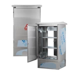 Caixa de aço inoxidável para switches de rede