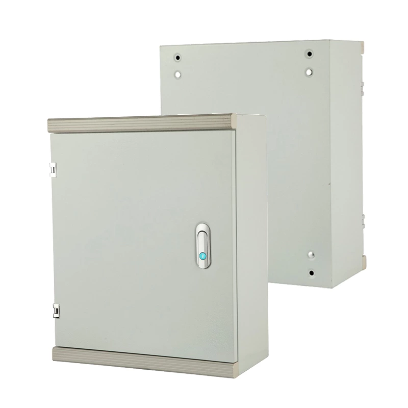 Caixa externa com terminal de aterramento