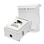 Armário de monitoramento à prova de intempéries para uso externo.