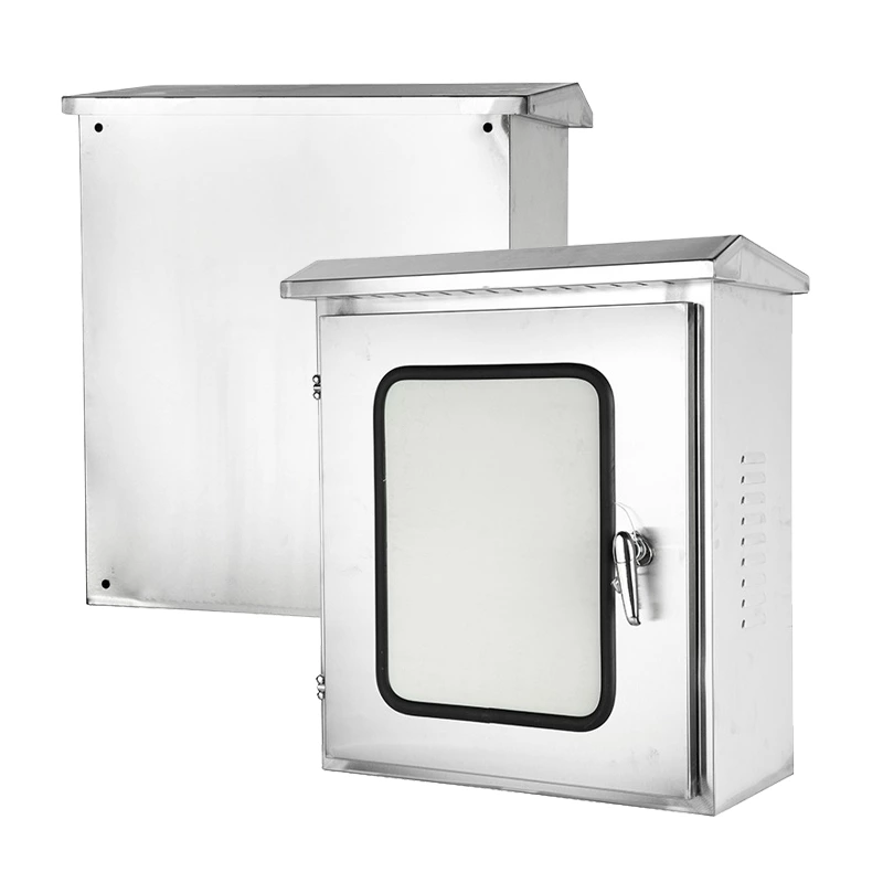 Portas de armário resistentes às intempéries em aço inoxidável