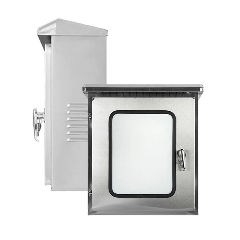 Caixa de distribuição em aço inoxidável resistente à corrosão