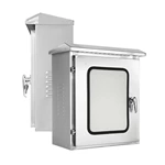 Armário elétrico em aço inoxidável à prova de ferrugem