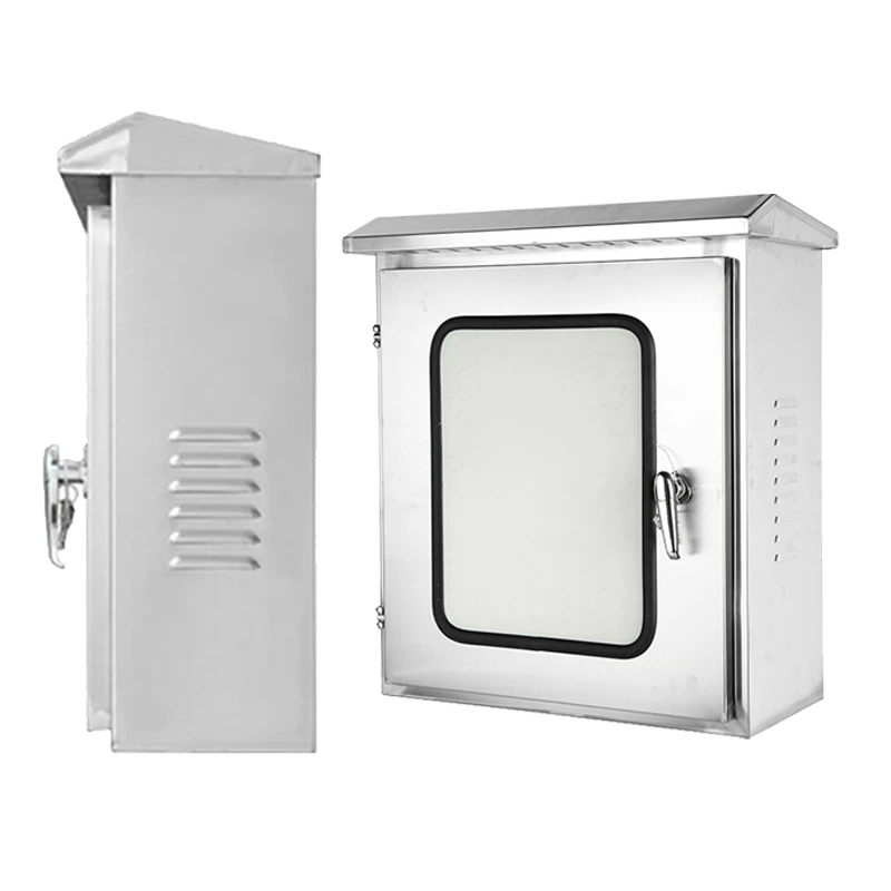 Placa de montagem da caixa de distribuição em aço inoxidável