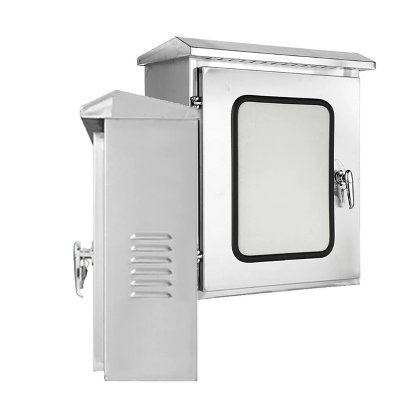 Ventilação da caixa de distribuição em aço inoxidável