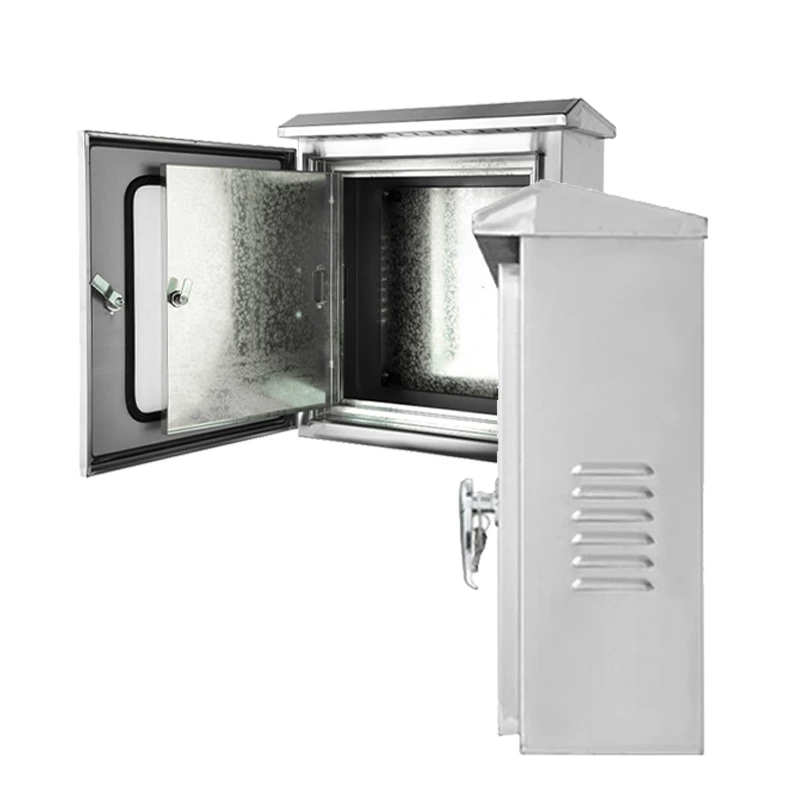 Caixa de distribuição em aço inoxidável, tamanho personalizado.