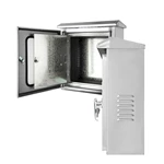 Caixa de distribuição em aço inoxidável, tamanho personalizado.