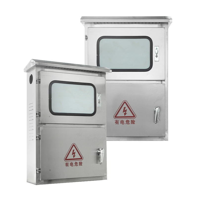 Caixa de Conexão Fotovoltaica em Aço Inoxidável