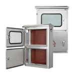 Armário de distribuição fotovoltaica em aço inoxidável