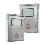 Gabinete industrial para conexão à rede elétrica com sistema solar