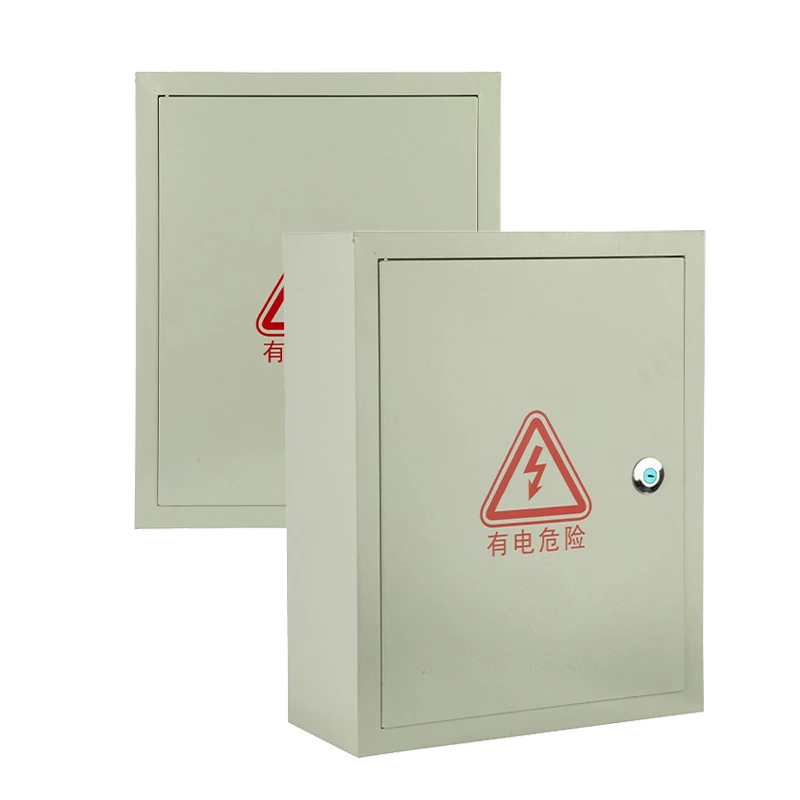 Armário elétrico com painel traseiro removível