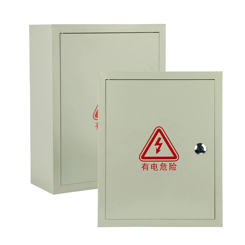 Caixa elétrica de parede para uso interno