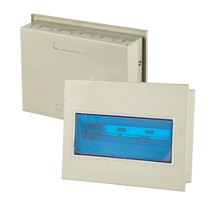 Caixa de painel de disjuntores múltiplos