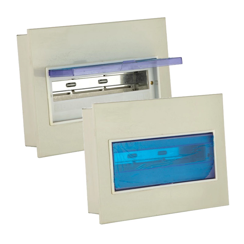 Caixa de disjuntores para trilho DIN com múltiplos circuitos