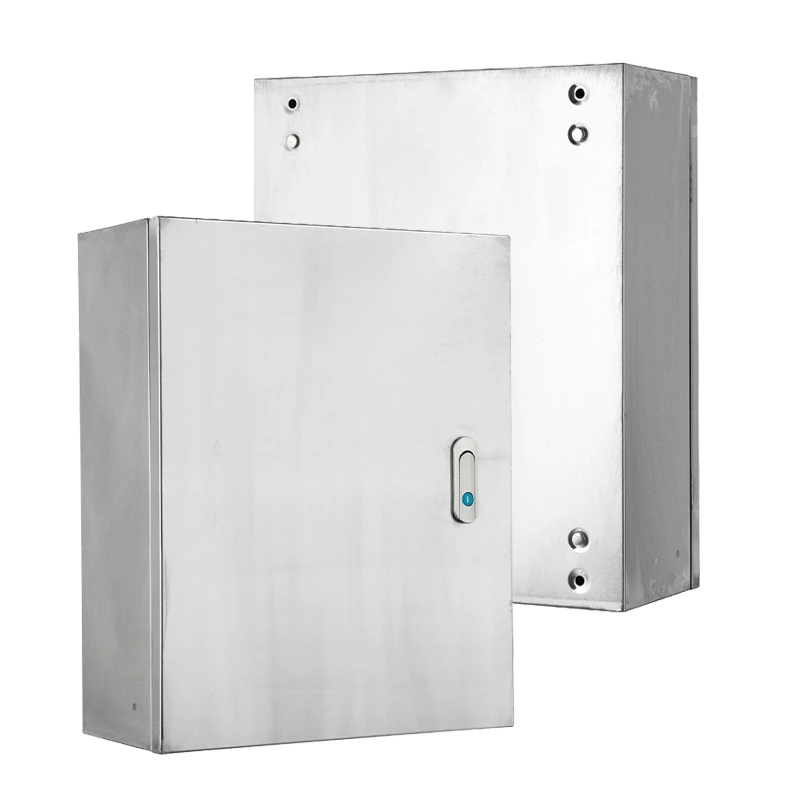 Caixa de aço inoxidável para fonte de alimentação