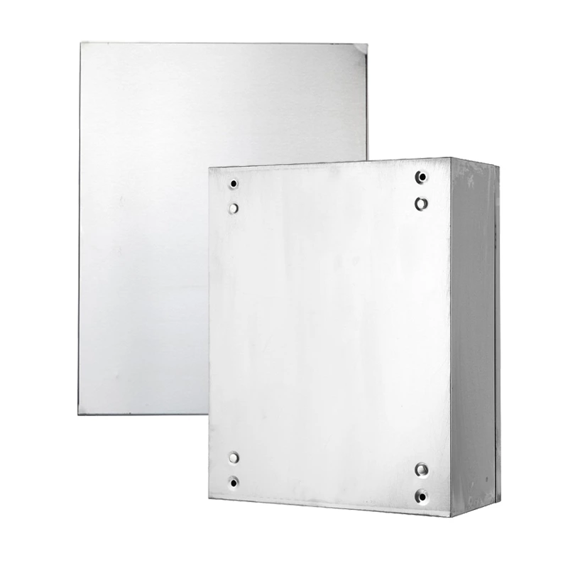 Caixa de proteção em aço inoxidável para equipamentos elétricos