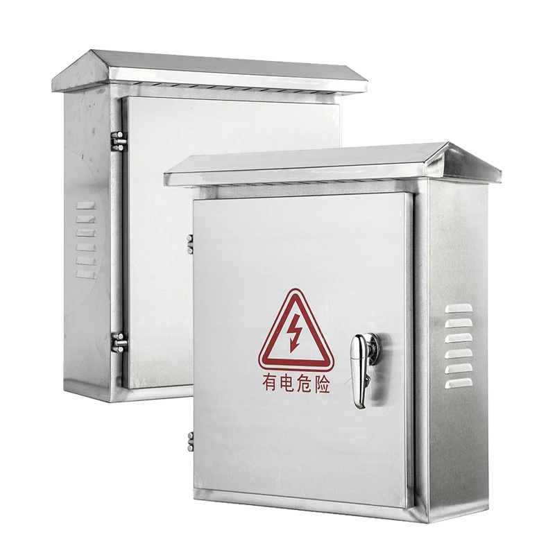 Caixa de aço inoxidável para distribuição de energia