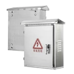 Caixa impermeável de aço inoxidável para fiação elétrica