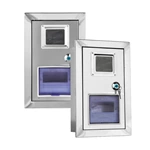 Caixa de aço inoxidável embutida na parede para armário de medidores