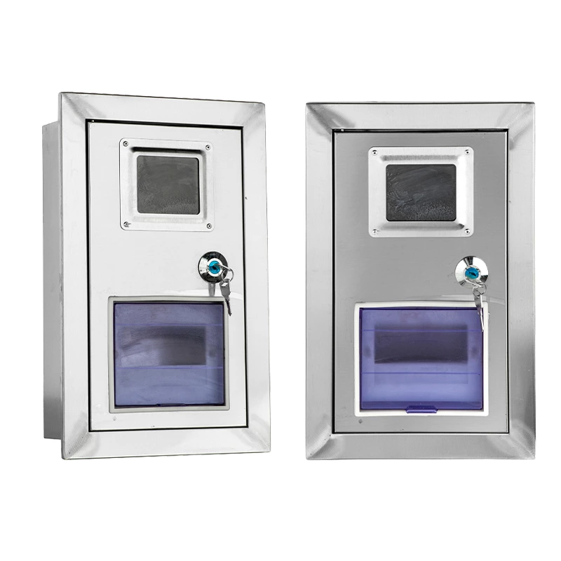 Caixa de medidor de parede em aço inoxidável personalizada
