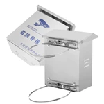 Caixa para câmera externa com fonte de alimentação integrada