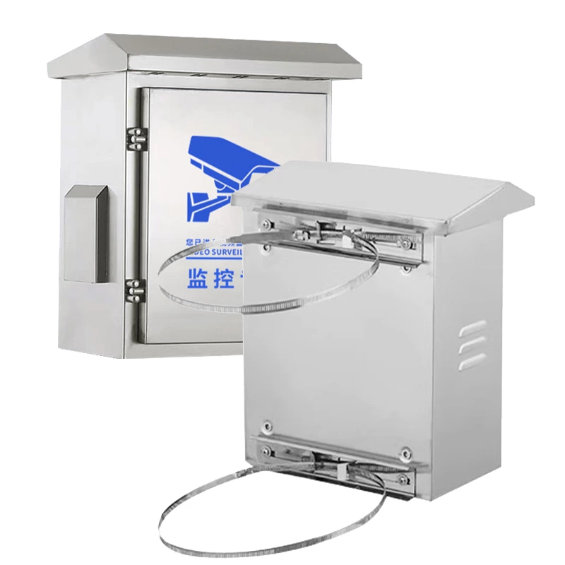 Caixa à prova de intempéries para câmeras de segurança externas