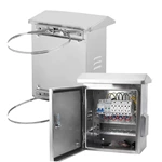 Caixa de monitoramento externo com aterramento