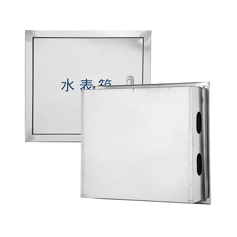 Caixa de medidor de água em aço inoxidável multiuso