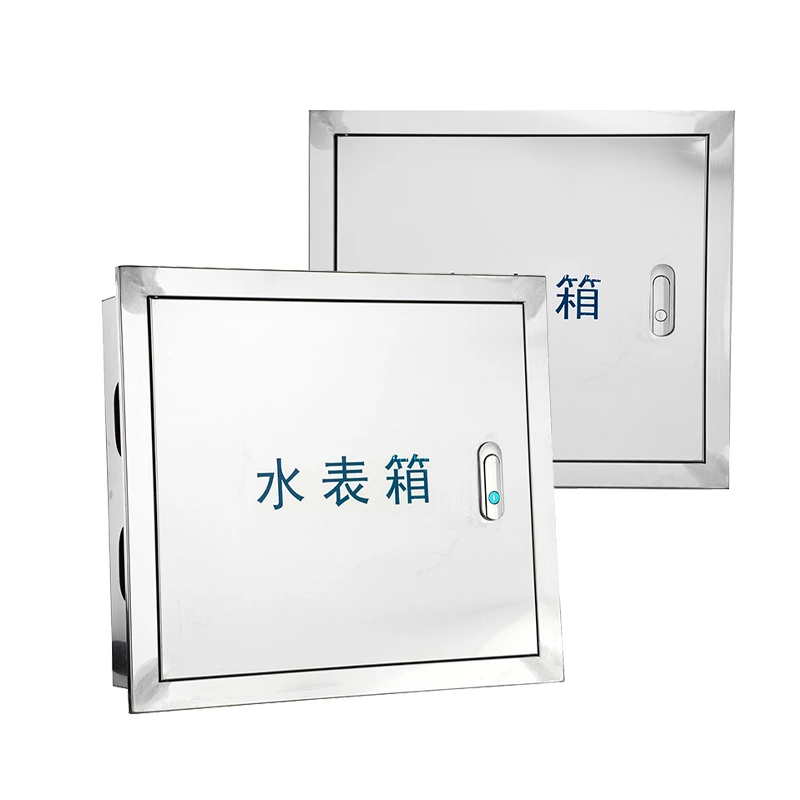 Caixa para medidor de água em aço inoxidável à prova d'água
